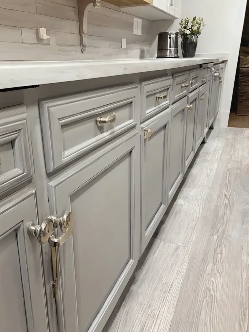 Kitchen respray: drawer fronts