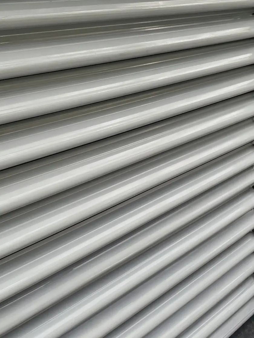 Roller shutter painting: slat detail